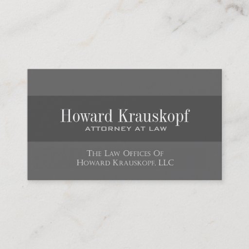 Customizable Custom Order - Attorney Business Cards