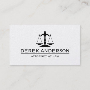 Customizable Attorney Business Cards