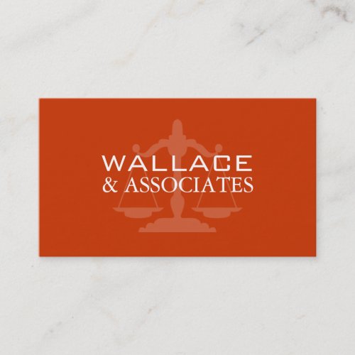 Customizable Attorney Business Cards