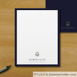 Customizable Attorney Letterhead<br><div class="desc">Present every communication with authority using our Customizable Attorney Letterhead. Crafted for the discerning legal professional,  this letterhead aligns with the prestigious nature of your practice,  perfect for client letters and legal documents.</div>