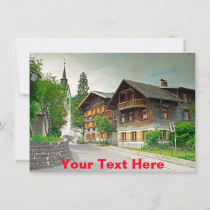 Customizable Austria card