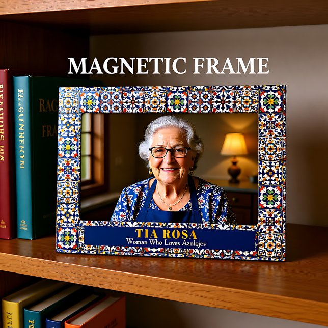 Customizable Azulejo SnapFrame Magnetic Frame (Customizable Azulejo SnapFrame Magnetic Frame)