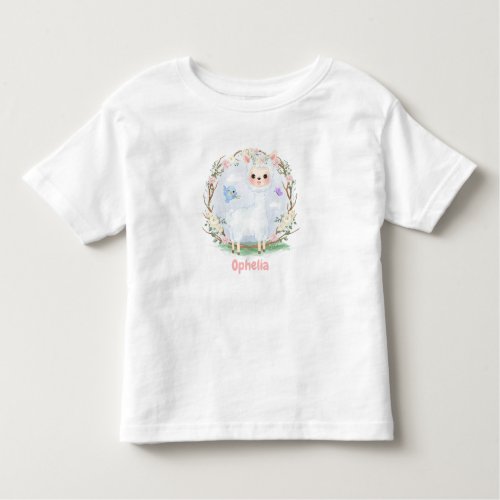 Customizable Baby Alpaca Toddler 12M_5T T_Shirt