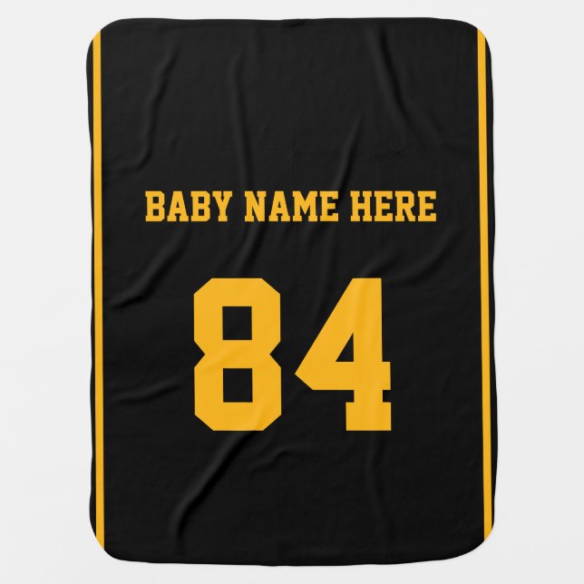 Customizable Baby Blanket (Front)