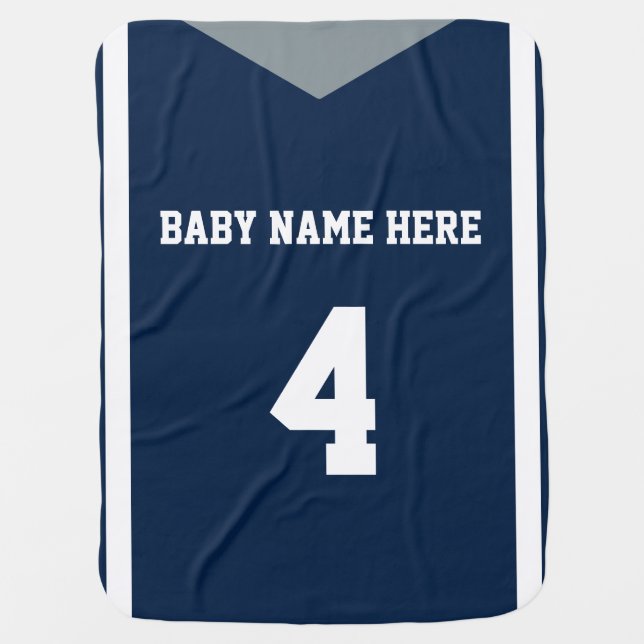 Customizable Baby Blanket (Front)