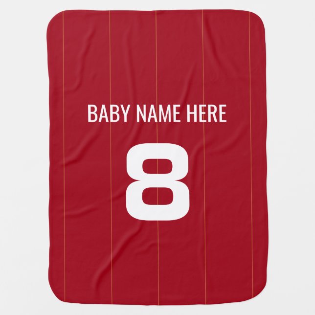 Customizable Baby Blanket (Front)