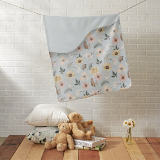 Customizable Baby Blankets | Floral.