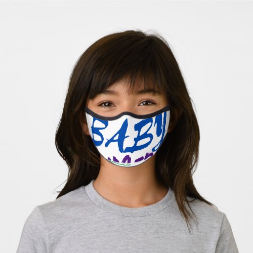 Customizable Baby Boomer Name Design Large Premium Face Mask