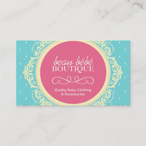 Customizable Baby Boutique Business Card
