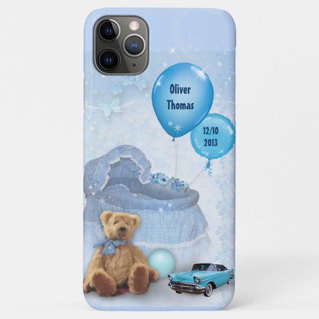 (Customizable) Baby Boy Case-Mate iPhone Case (Back)