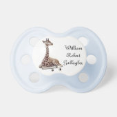 Customizable Baby Giraffe Pacifier (Front)