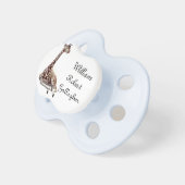 Customizable Baby Giraffe Pacifier (Front Right)