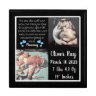 Customizable Baby Keepsake Box