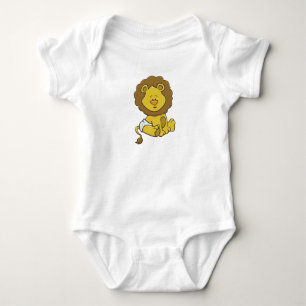 Customizable Baby Lion Bodysuit