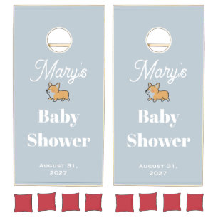 Customizable Baby Shower Cornhole Game 