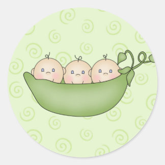 Customizable Baby Shower stickers
