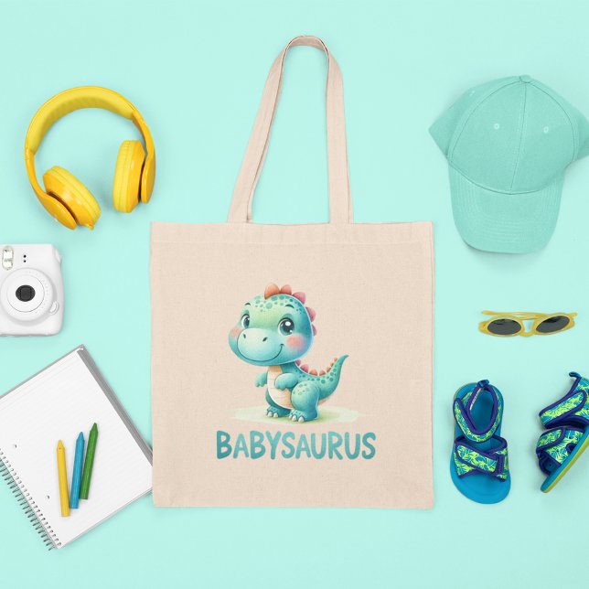 Customizable Babysaurus Tote Bag (Creator Uploaded)