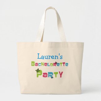 Customizable Bachelorette Party Products bag