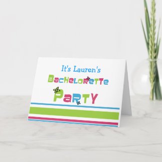 Customizable Bachelorette Party Products card