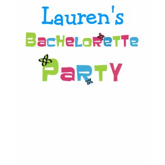 Customizable Bachelorette Party Products shirt