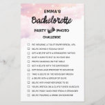Customizable Bachelorette Scavenger Hunt<br><div class="desc">Beautiful,  customizable Bachelorette Scavenger Hunt Game! You can personalize it with your game's challenges and the bride's name.</div>