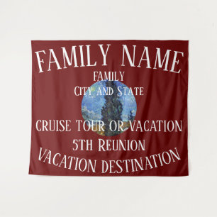 Customizable Backdrop Wall Hangings 2024 Party Tem