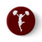 Customizable Background Cheerleader Cheerleading