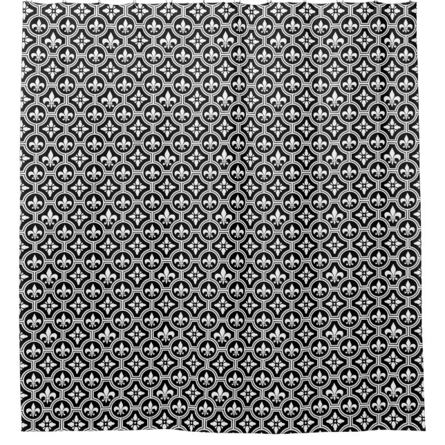 Customizable background color - click customize it shower curtain (Front)
