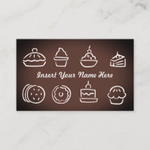 Customizable baker pastry chef brown