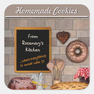 Customizable Bakery Label