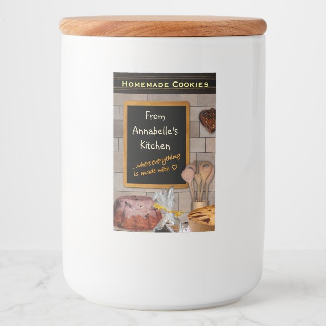 Customizable Baking Label Insert your name! (Front)