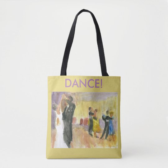 Customizable Ballroom Dance Tote Bag