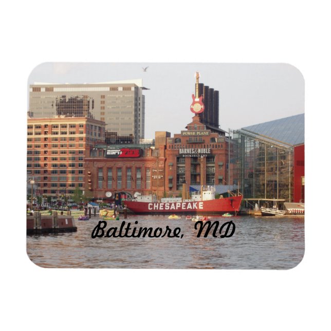 Customizable Baltimore Magnet (Horizontal)