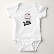 Customizable baseball baby shirt bodysuit 1 piece