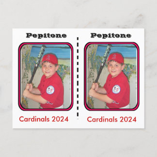 Customizable Baseball Card