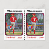 Make Your Own Baseball Card, Zazzle