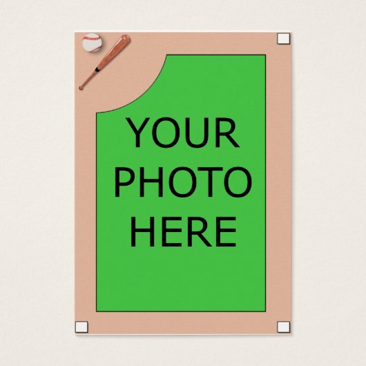 Customizable Baseball Cards (Front)