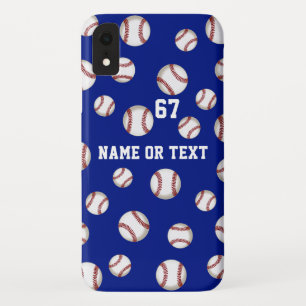 Customizable Baseball iPhone Cases, New to Older iPhone XR Case