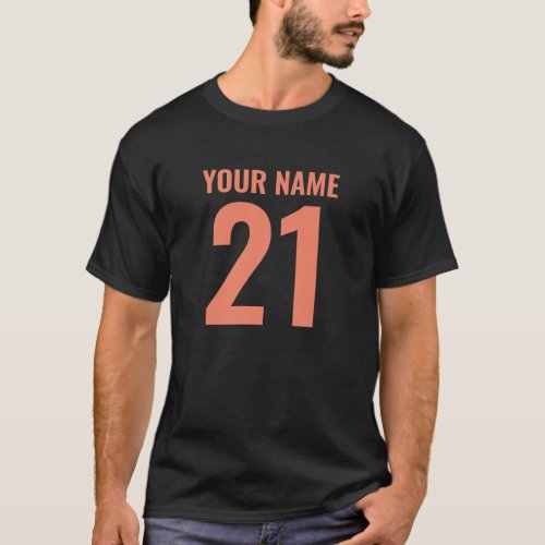 CUSTOMIZABLE BASIC NUMBERED AGE T_Shirt