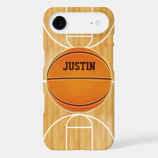 Customizable Basketball Court Case-Mate iPhone Case (Back)