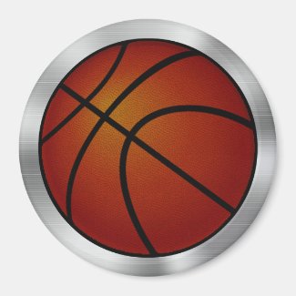 Customizable Basketball Magnets BULK Discounts