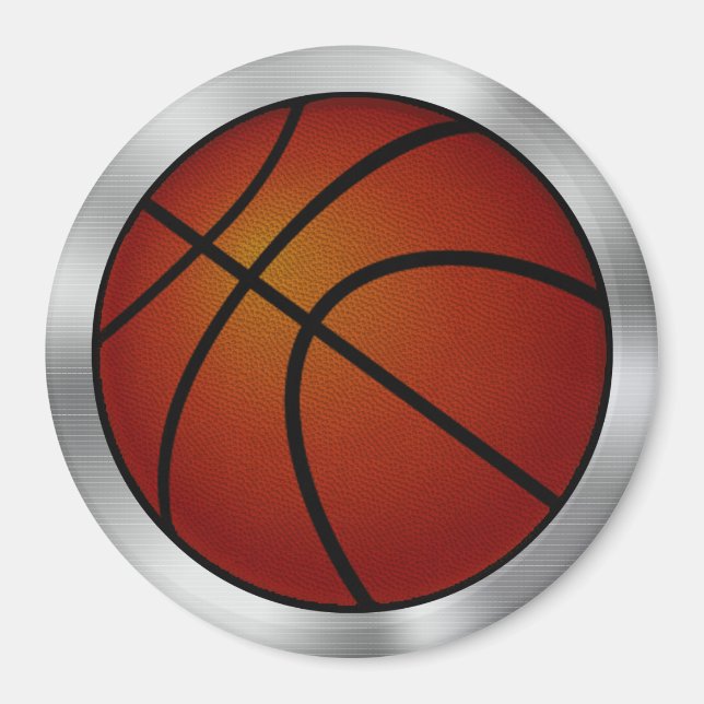 Customizable Basketball Magnets BULK Discounts (Front)