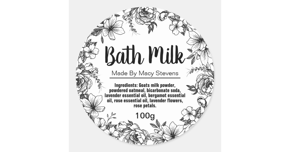 printable kitchen and bath labels