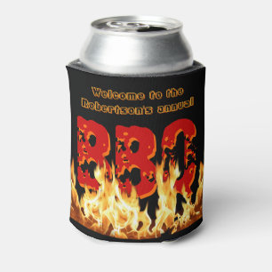 (Customizable) BBQ Can Cooler