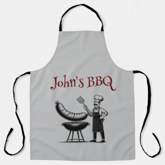 Customizable BBQ Master Chef Apron