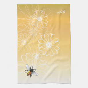 Customizable: Bee Towel