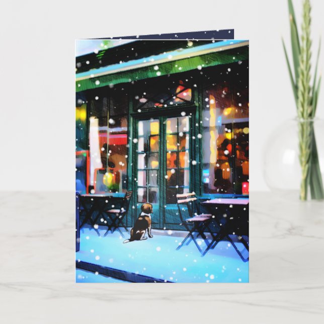 Customizable Begle Holiday Card (Front)