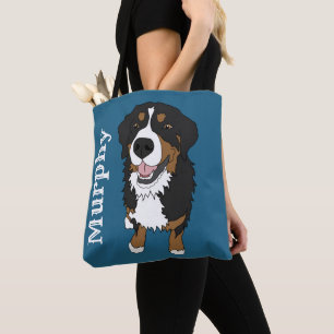 Customizable Bernese Mountain Dog  Tote Bag