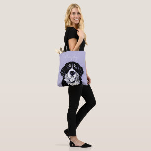 Customizable Bernese Mountain Dog Tote Bag