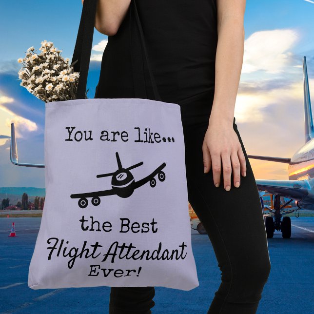 Customizable Best Flight Attendant Tote, Bag (Creator Uploaded)